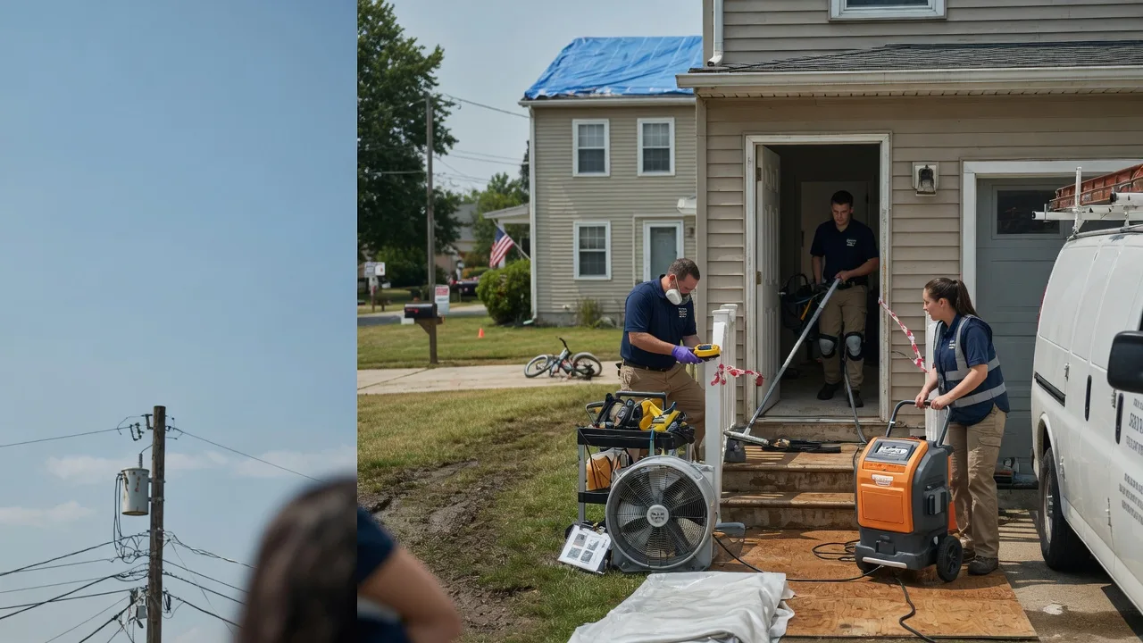 Water Damage Repair in West Paris, ME near me